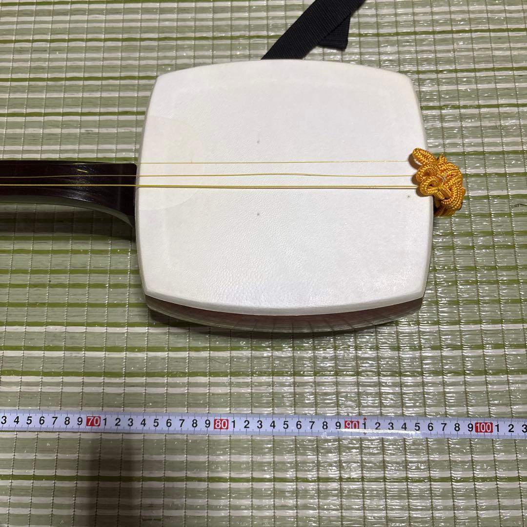 三味線　綾杉胴　和楽器　バチ　撥　弦　駒　ケース　金ボソ
