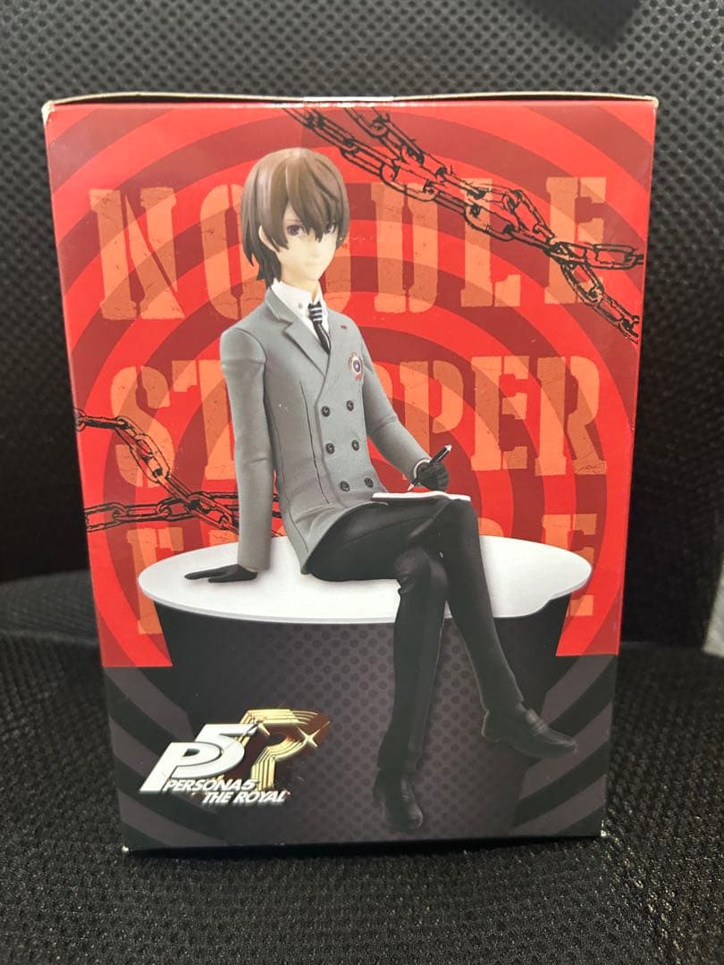 ペルソナ5 明智吾郎　ぬーどるストッパー　フィギュア