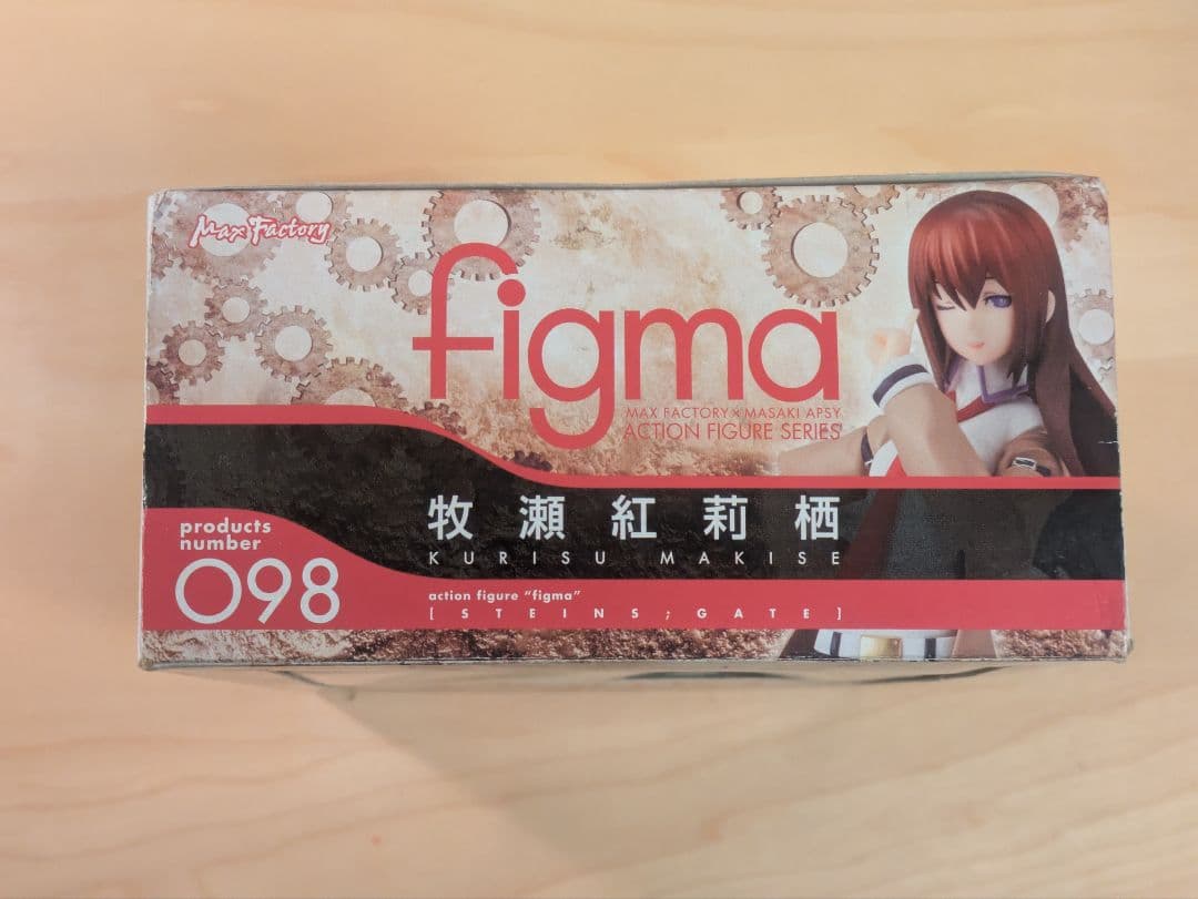 シュタインズゲート　figma 牧瀬紅莉栖 098 アクションフィギュア