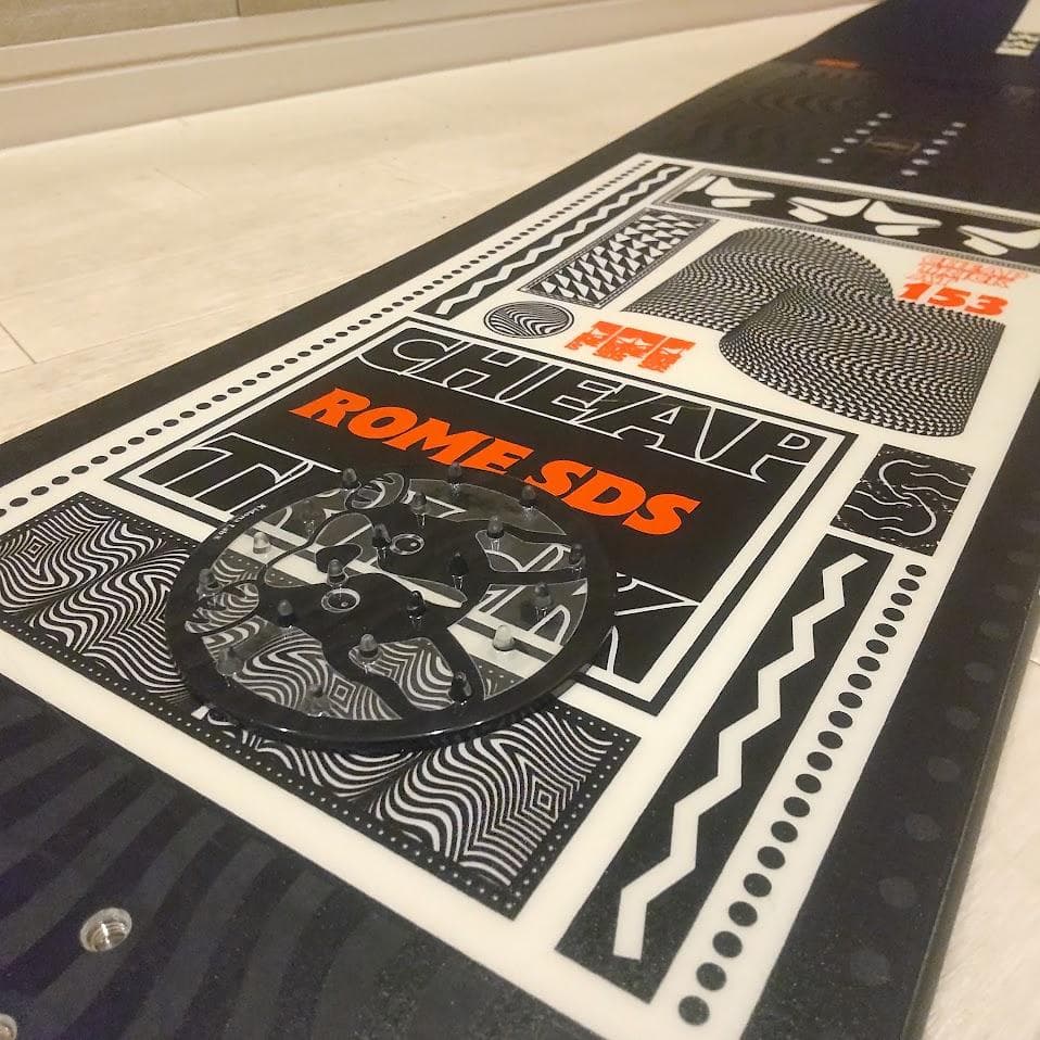 ROME ローム スノーボード CHEAPTRICK 22/23 156cm