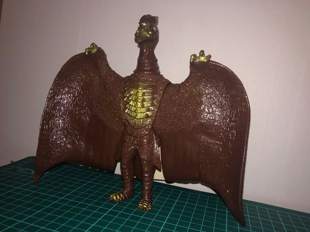 ラドンタグ付き★ゴジラシリーズ　昭和レトロ　バンダイJAPAN