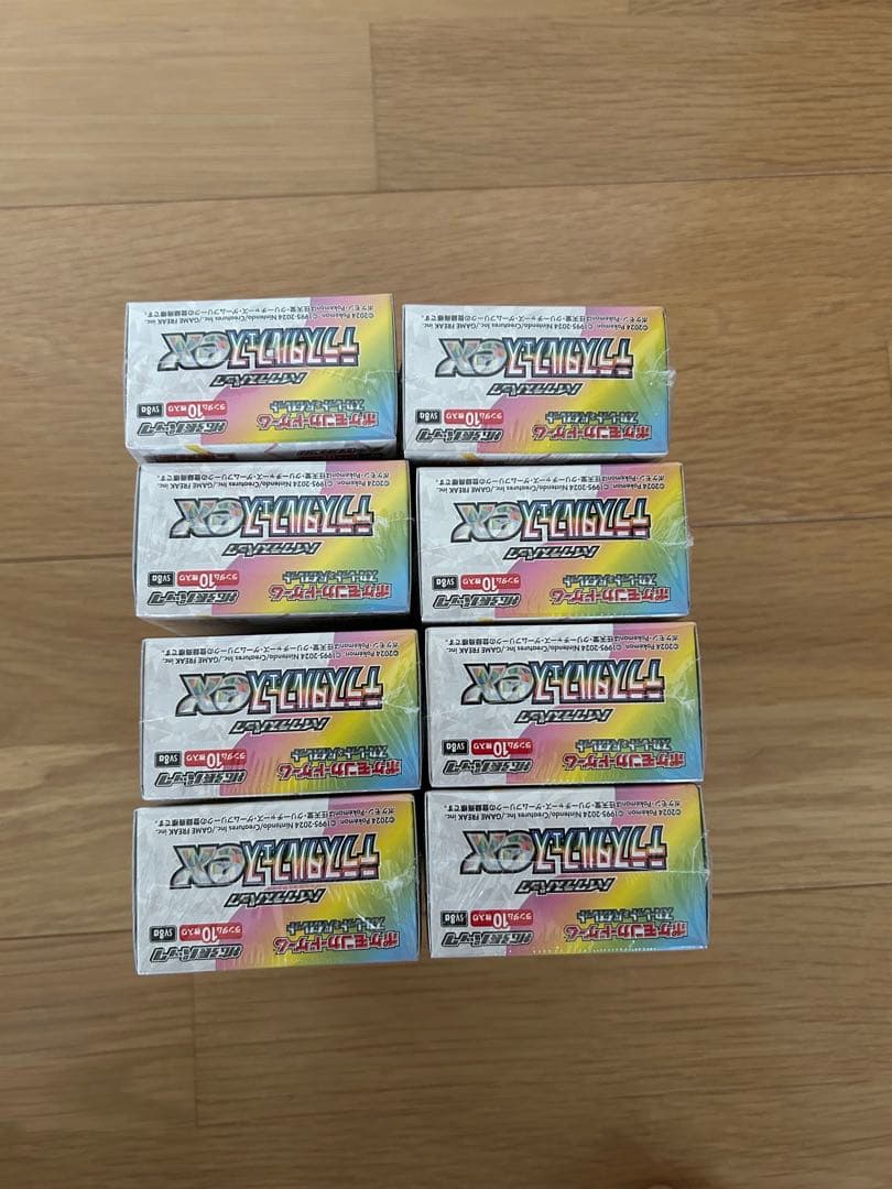 テラスタルフェスex シュリンク付き　8box