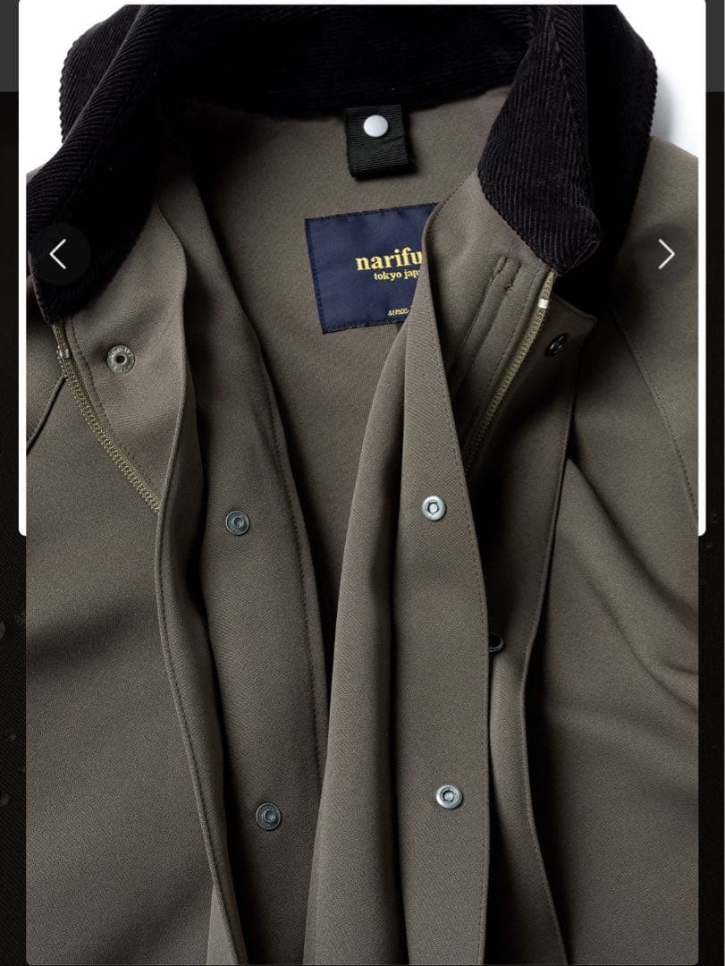 narifuri ハンティングブルゾン　Mサイズ　ブラック