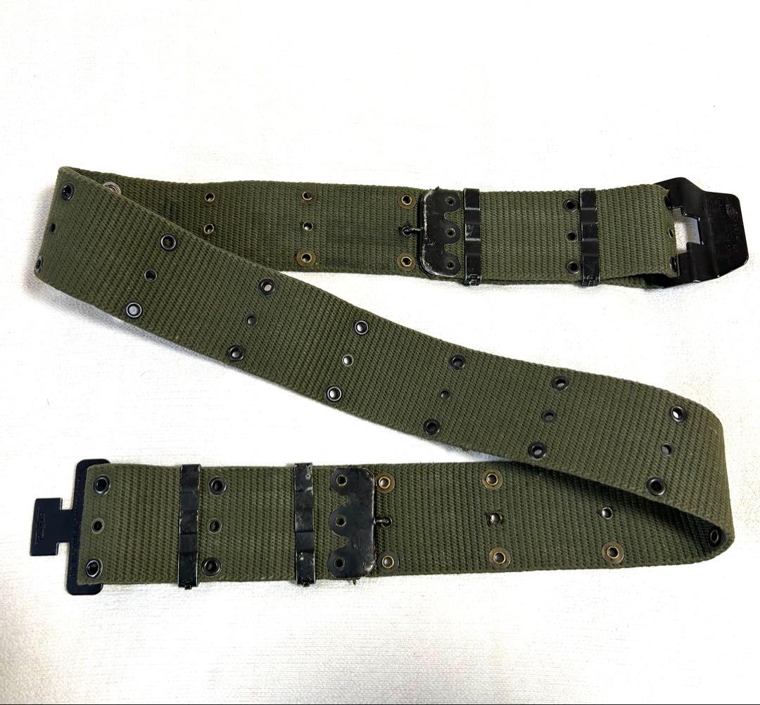 米軍ベトナム戦争/M56ピストルベルト/デイビスバックル/Lサイズ/実物
