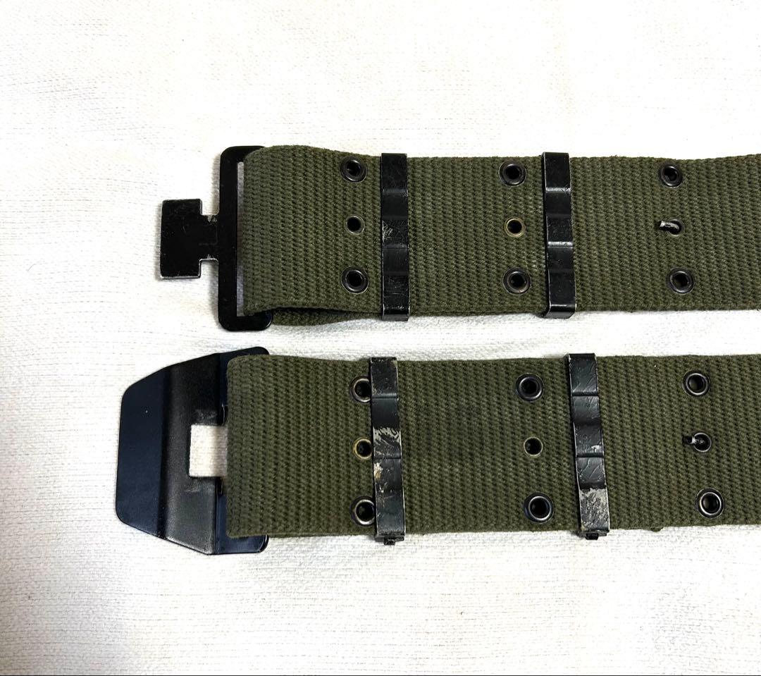 米軍ベトナム戦争/M56ピストルベルト/デイビスバックル/Lサイズ/実物