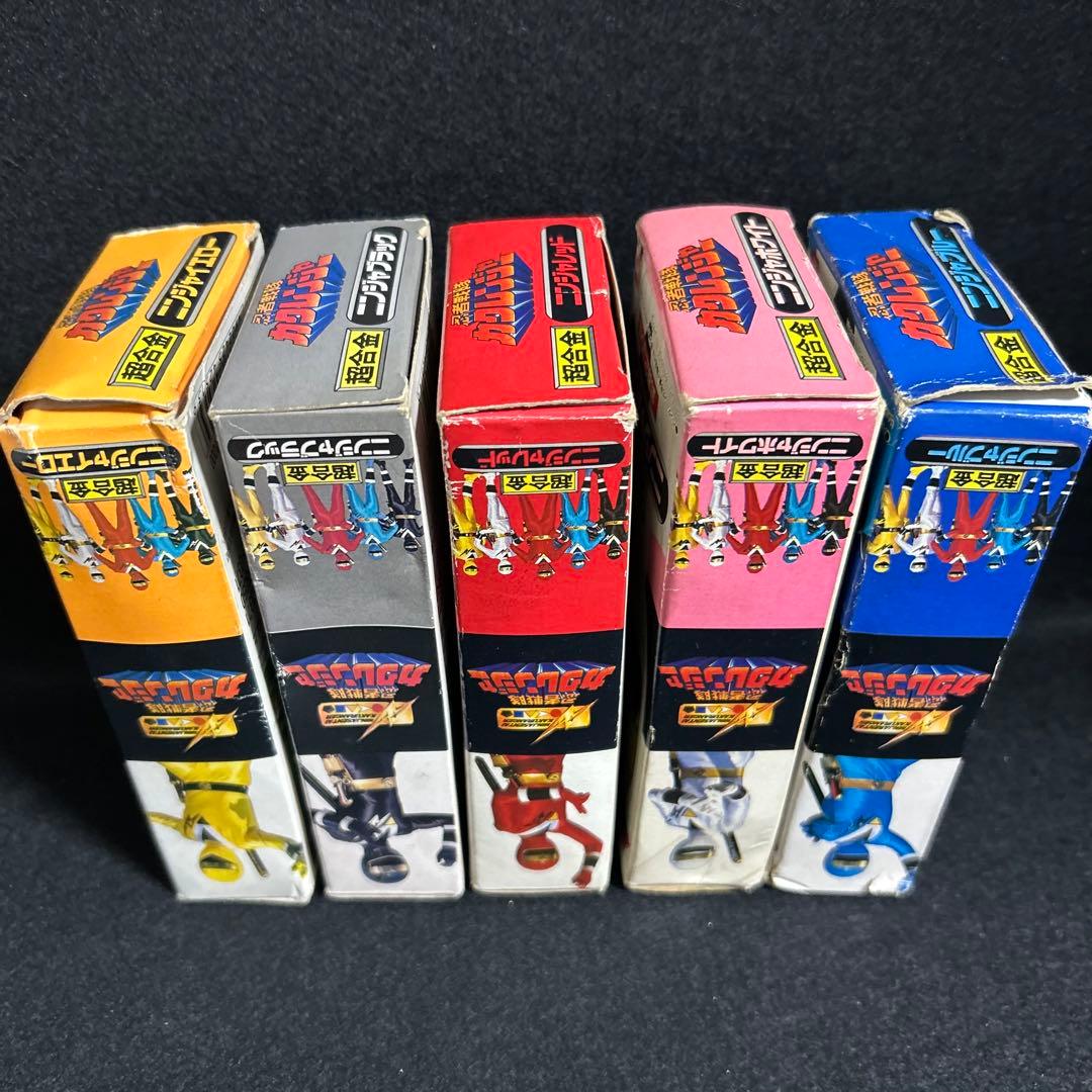 超合金　カクレンジャー 5体セット 忍者戦隊カクレンジャー フィギュア 当時物