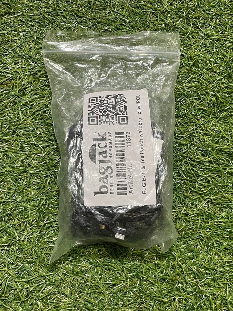 新品 bagjack golf ゴルフボールポーチ