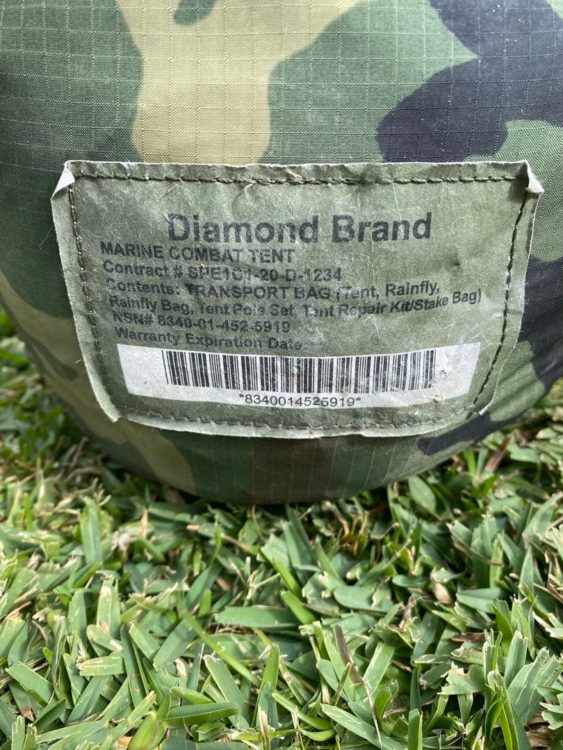 米軍　Marine Combat Tent コンバットテント美品USMC