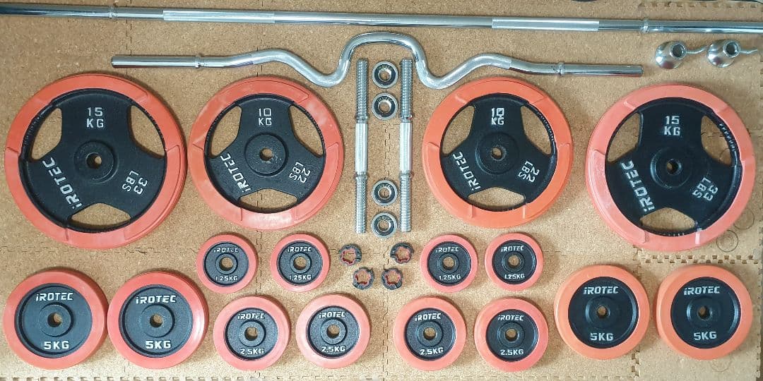 IROTEC 合計100kg以上 ウェイトセット 狛江市引き取り