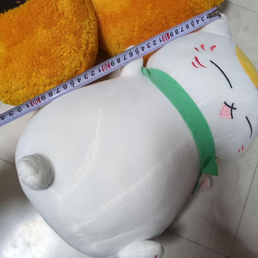 新品夏目友人帳めちゃもふぐっとニャンコ先生ぬいぐるみ 15周年　エビフライ大好き