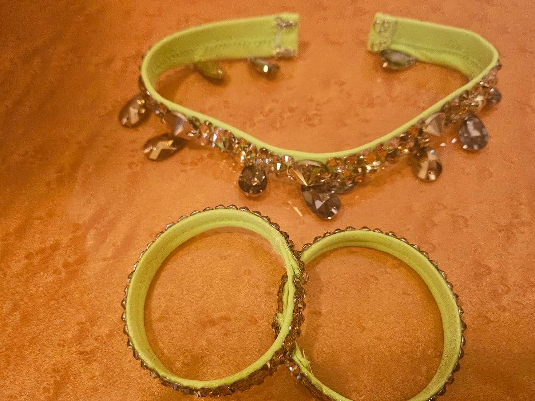 【新品未使用2025年10月購入】社交ダンス ラテンルンバ用ドレス（MLサイズ）