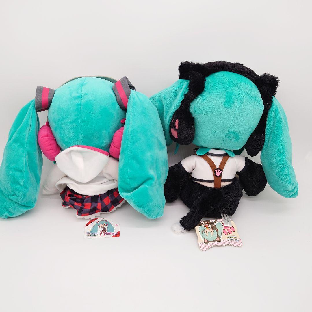 【希少】 初音ミク　ぬいぐるみ　６個セット　タグ付き　プライズ　メガジャンボ