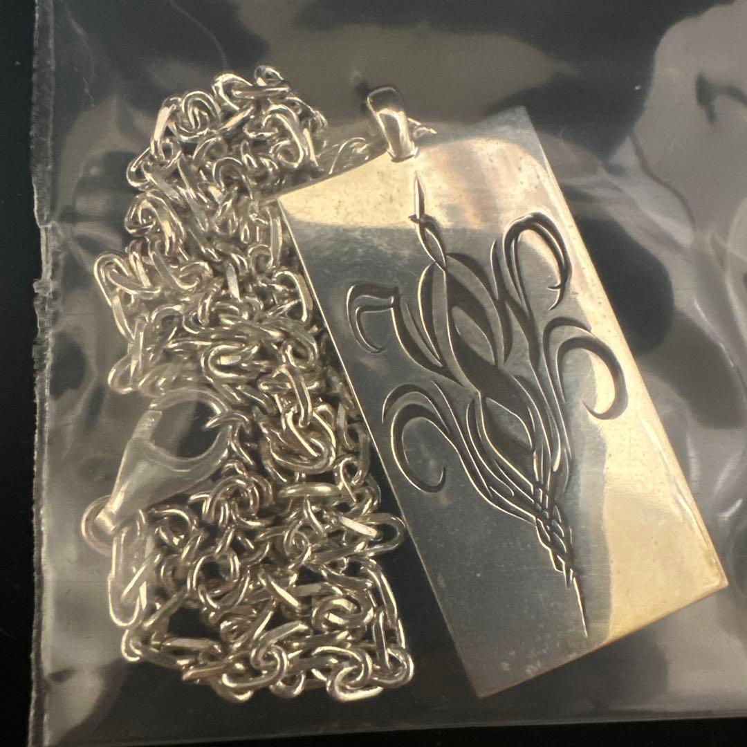 【未使用】VowWow 山本恭司 VOWWOWロゴ・シルバーペンダント