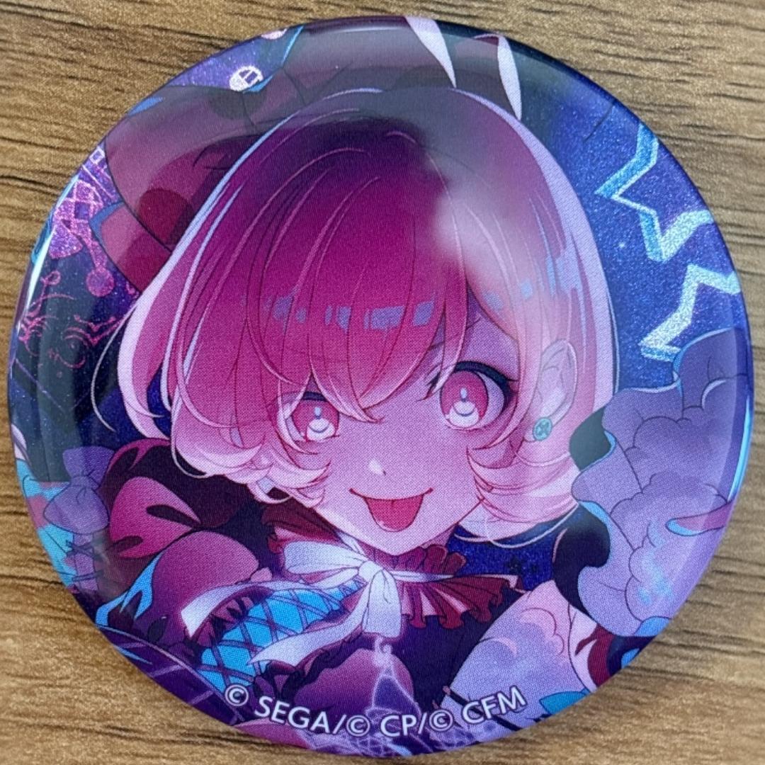 鳳えむ プロセカ グリッター缶バッジ 48A 20個