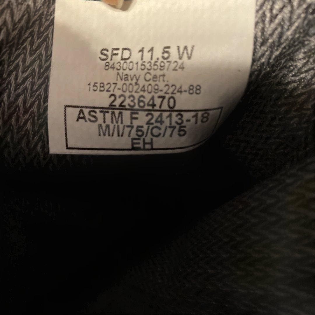 新品　11.5wブーツ ブラックゴアテックス Vibram サバゲー