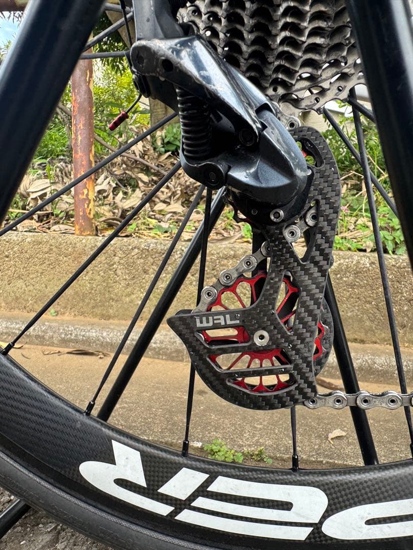 DEROSA IDOL カーボンディープリムホイール　ビッグプーリーセット