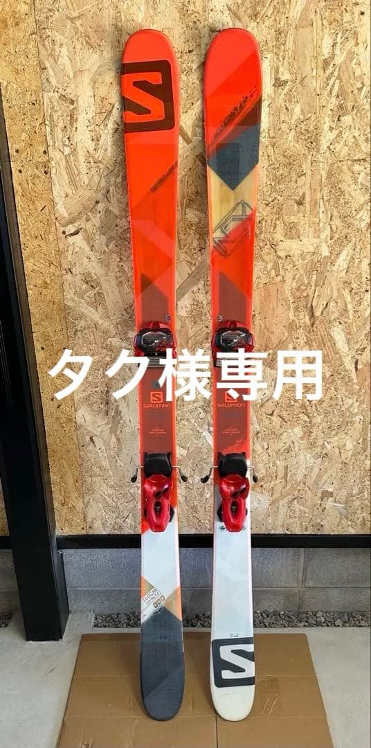 （値下げ）Salomon スキー 160CM 122/86/115