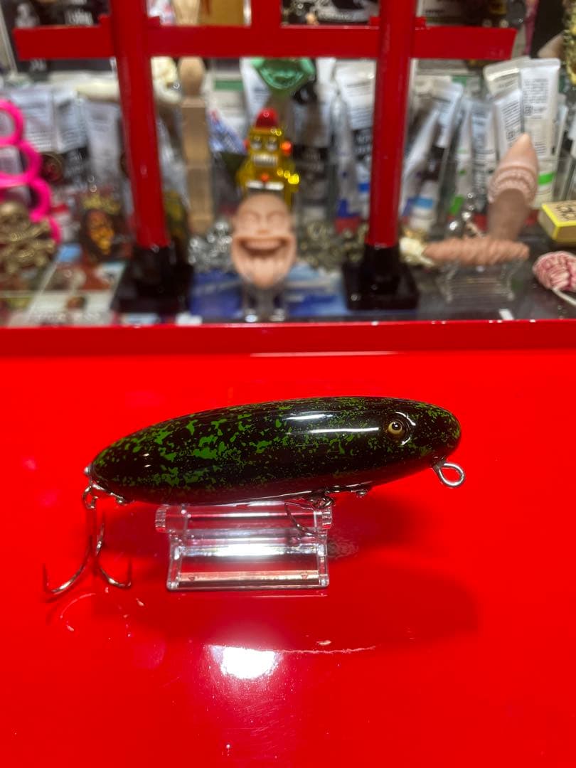 サーフェイスジョー　表層暴鮫　漆塗り　宝物ルアー　ペンシル