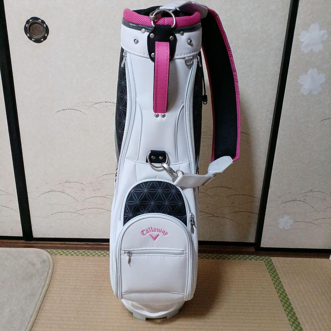 Callaway Solaire ゴルフバッグ ホワイト/ピンク