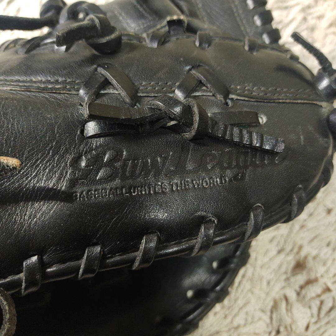 【ファーストミット】mizuno　軟式野球　グローブ　ブラック　一般