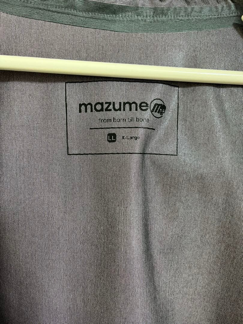【新品未使用】マズメmazumeコアレインスーツ MZRS-756 レッドLL