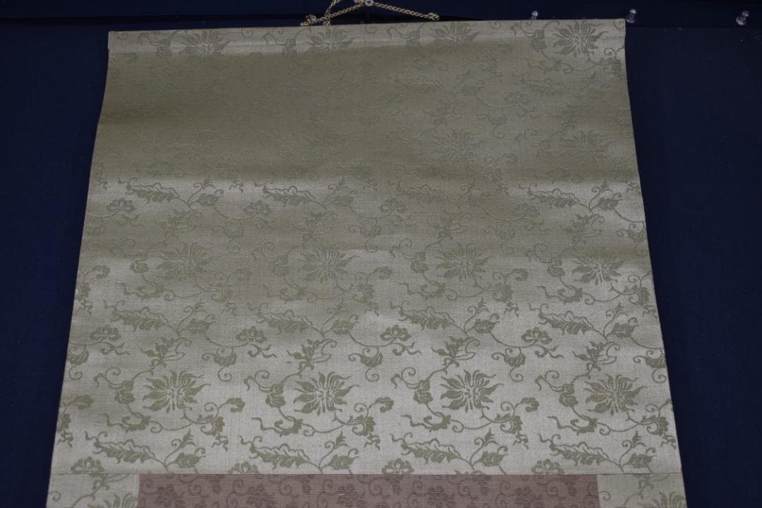 【真作】高橋泥舟/幕末三舟/一行書/掛軸☆宝船☆Y-568　JM