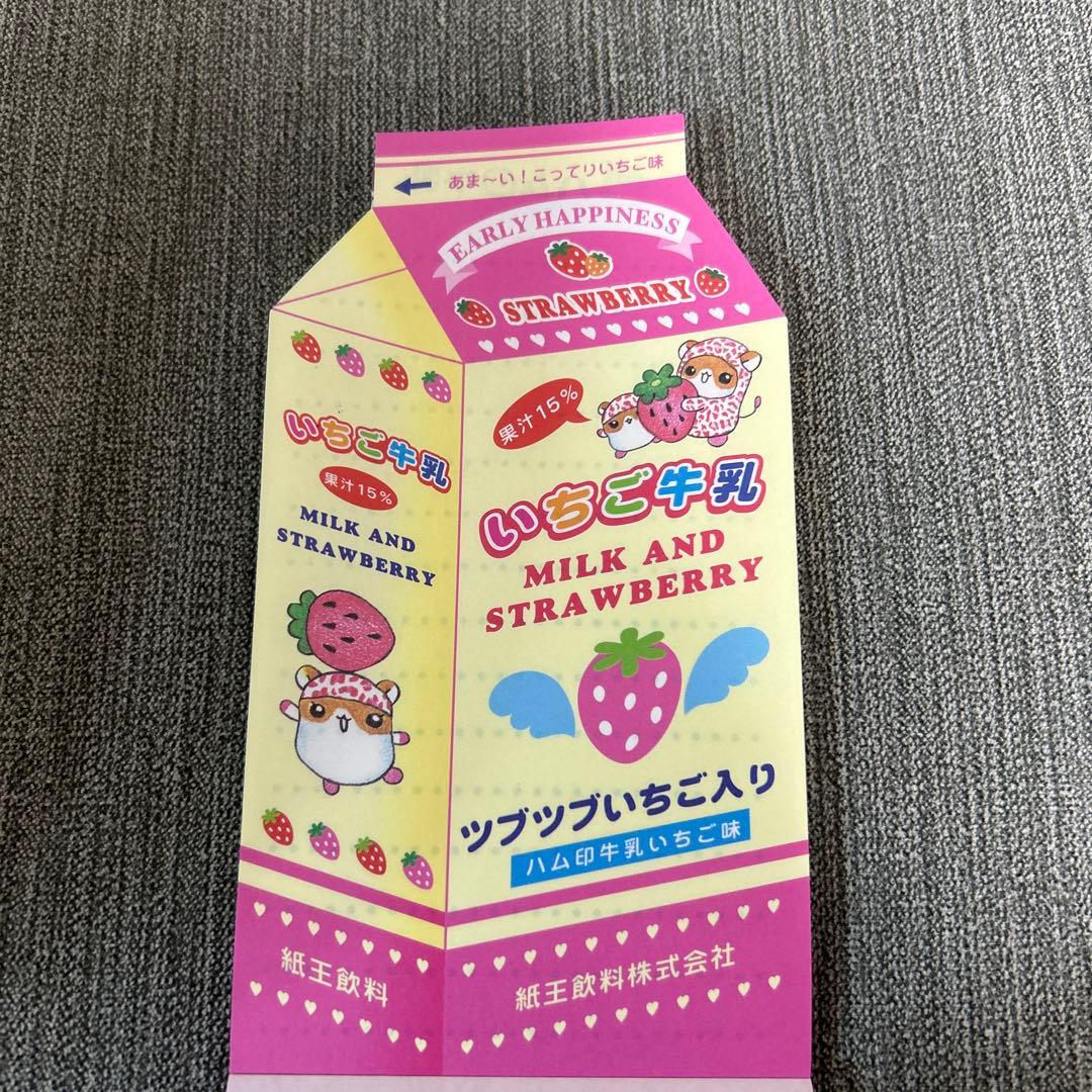 平成レトロ　メモ帳　ハム印牛乳KAMIO JAPAN カミオジャパン