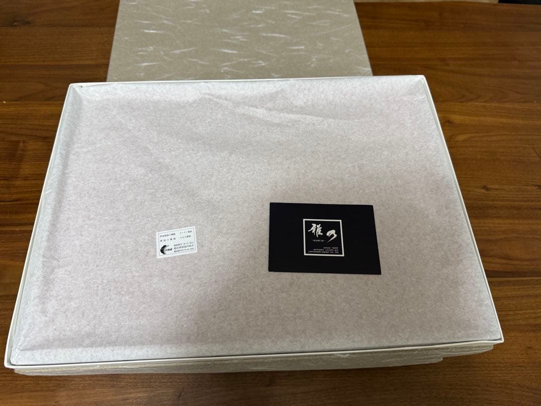 智子リン　値下げ　越前漆器　両面長角膳　6枚　未使用２枚含む　お正月