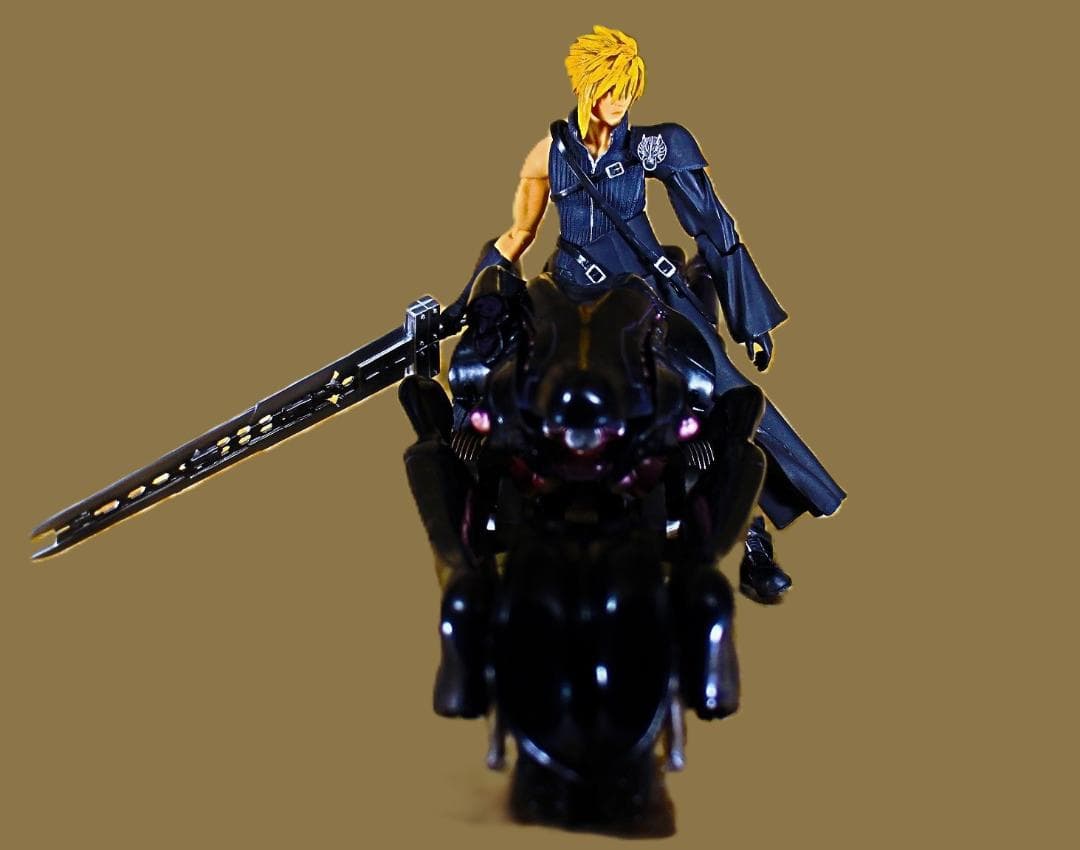 中古 PLAYARTS クラウド＆フェンリル +EXTRA PARTS セット