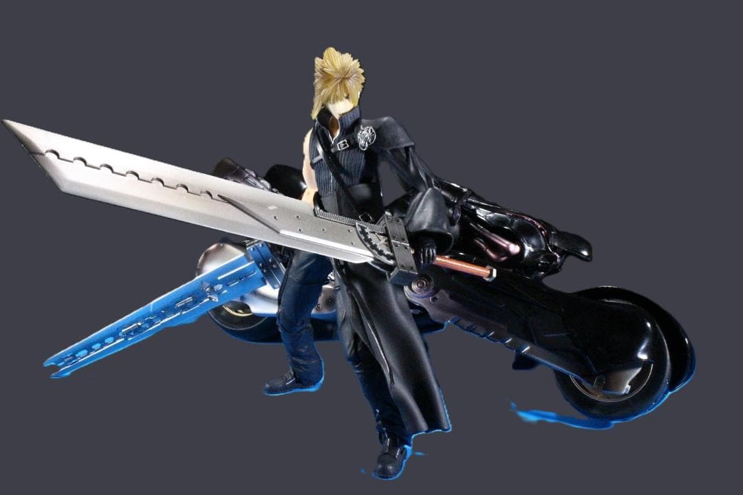 中古 PLAYARTS クラウド＆フェンリル +EXTRA PARTS セット