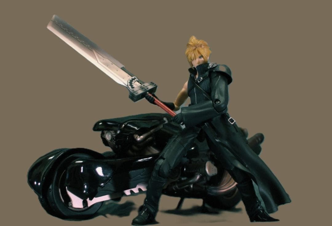 中古 PLAYARTS クラウド＆フェンリル +EXTRA PARTS セット