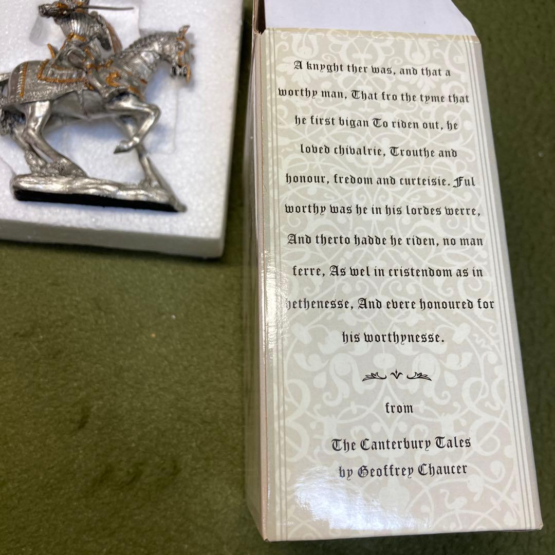 マルタ騎士騎馬像　新品　未開封