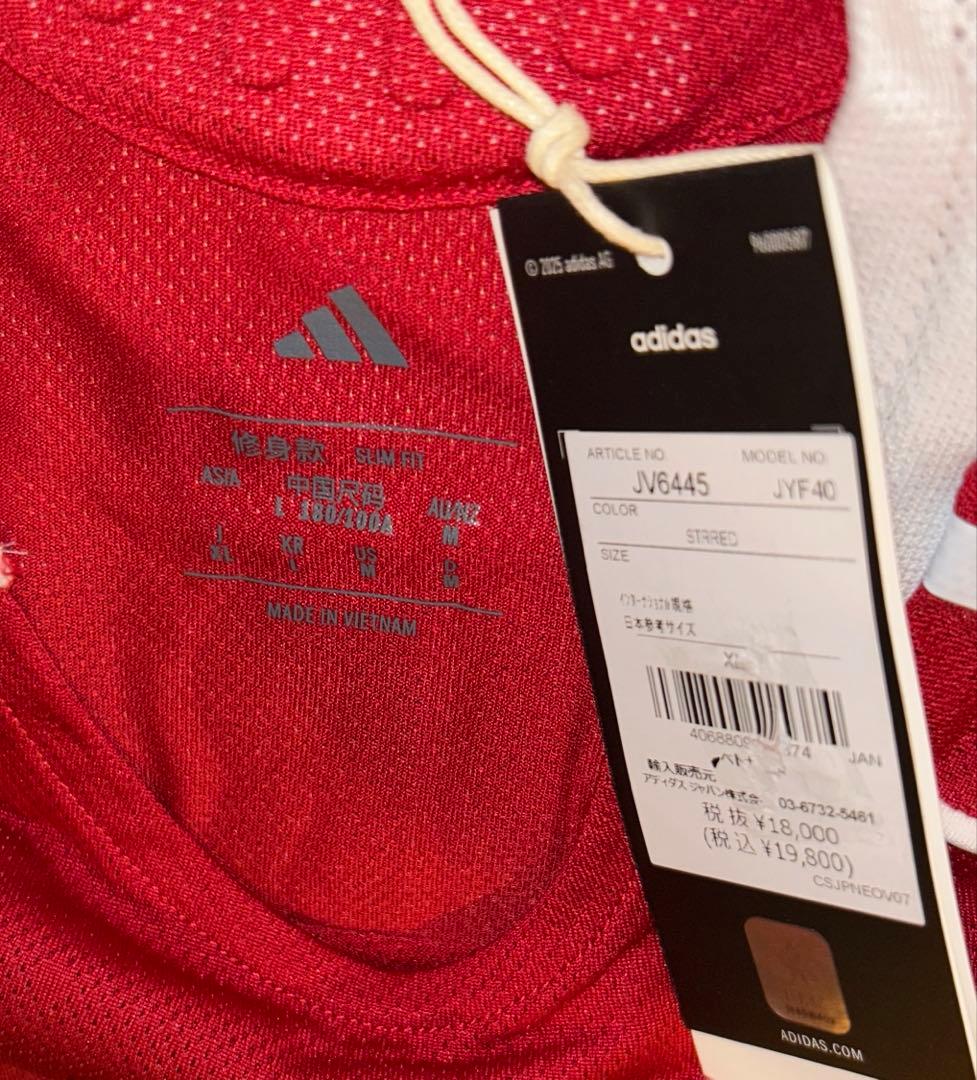 wirtz ヴィルツ　ユニフォーム　リバプール　オーセンティック　ホーム　長袖