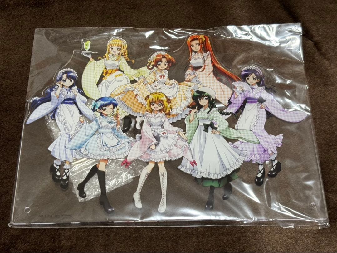 ぴちぴちピッチ　和装メイド　A賞　ダイカットアクリルボード