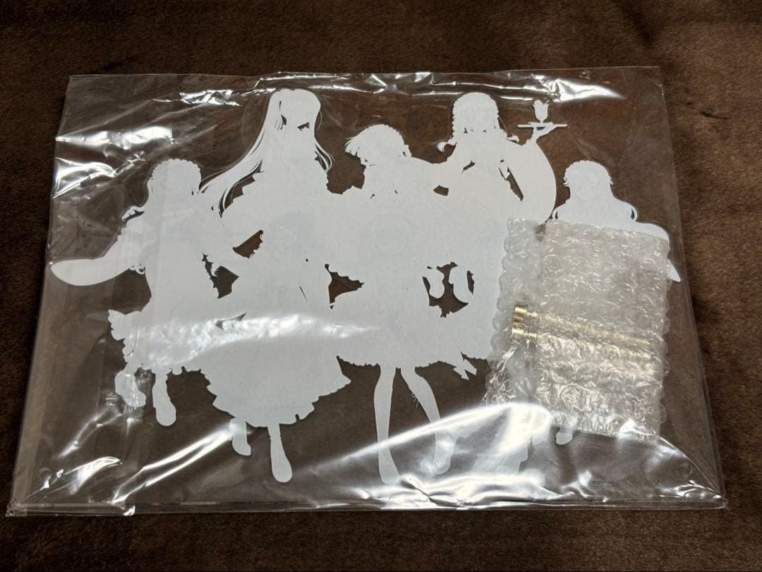 ぴちぴちピッチ　和装メイド　A賞　ダイカットアクリルボード