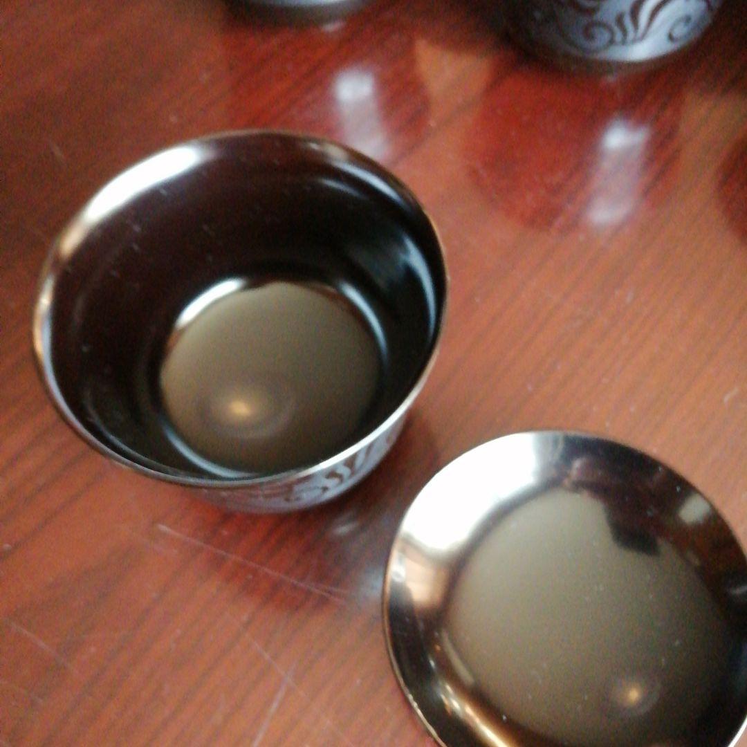 木製漆器　影蒔絵蓋付吸物椀　20客　11cm　明治～昭和初期