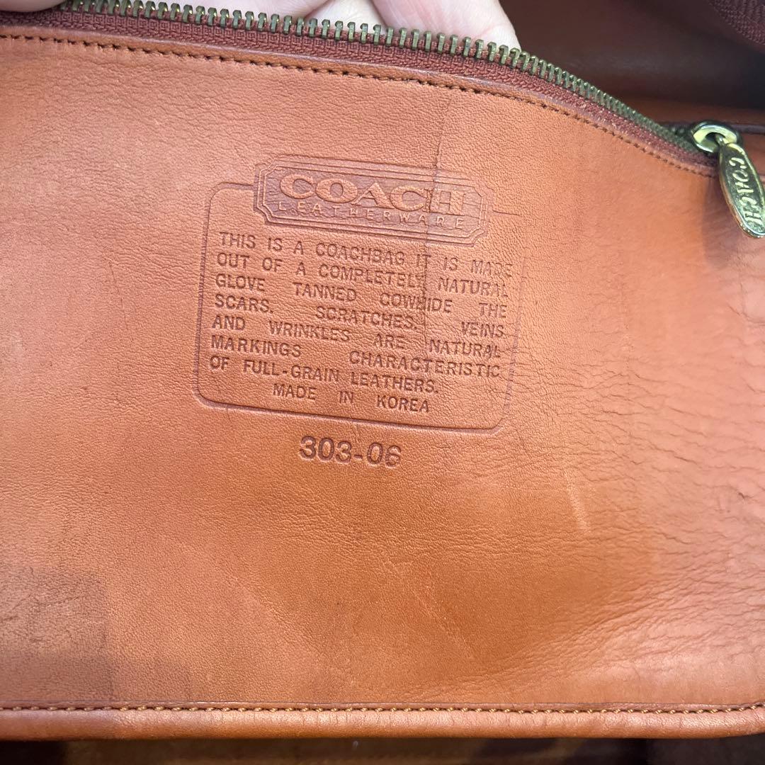 5000円引　COACH ボストンバッグ ブラウン