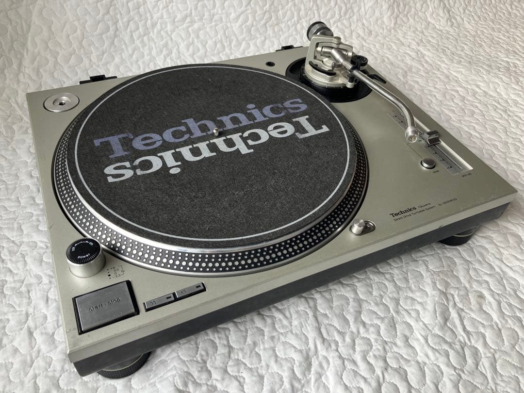 Technics SL-1200MK3D テクニクス　蓋、説明書、備品付き