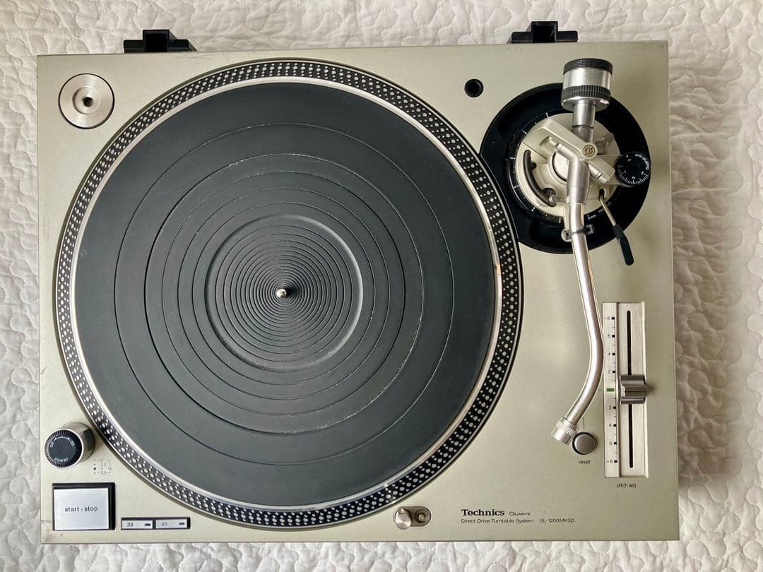Technics SL-1200MK3D テクニクス　蓋、説明書、備品付き