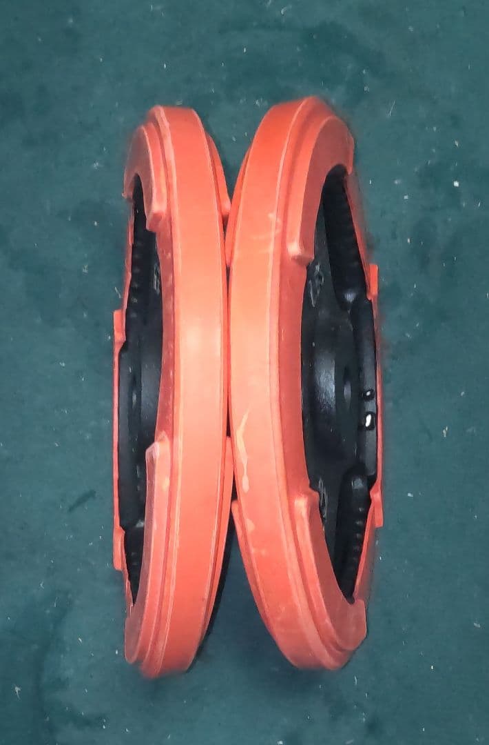 アイロテック 10kgプレート2枚 ラバープレート