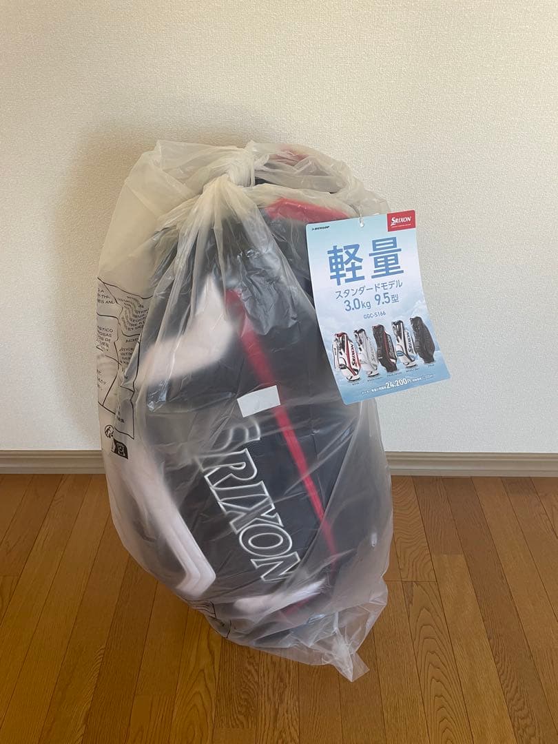 KTMさま　新品★Srixon 軽量キャディバッグ 黒/赤/白