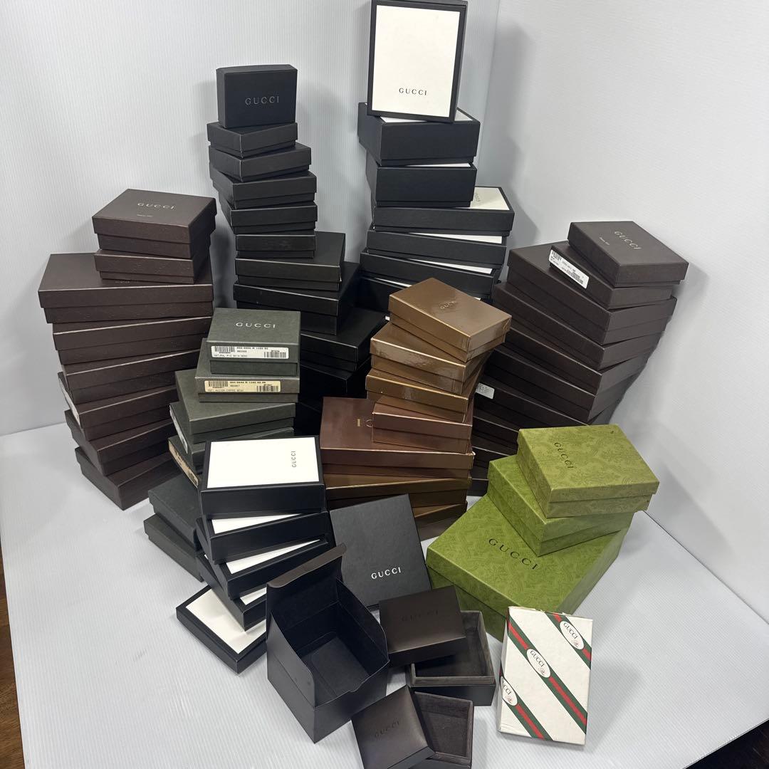 GUCCI グッチ 空箱 超大量 66個 まとめ売り