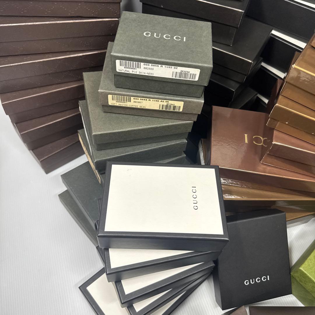 GUCCI グッチ 空箱 超大量 66個 まとめ売り