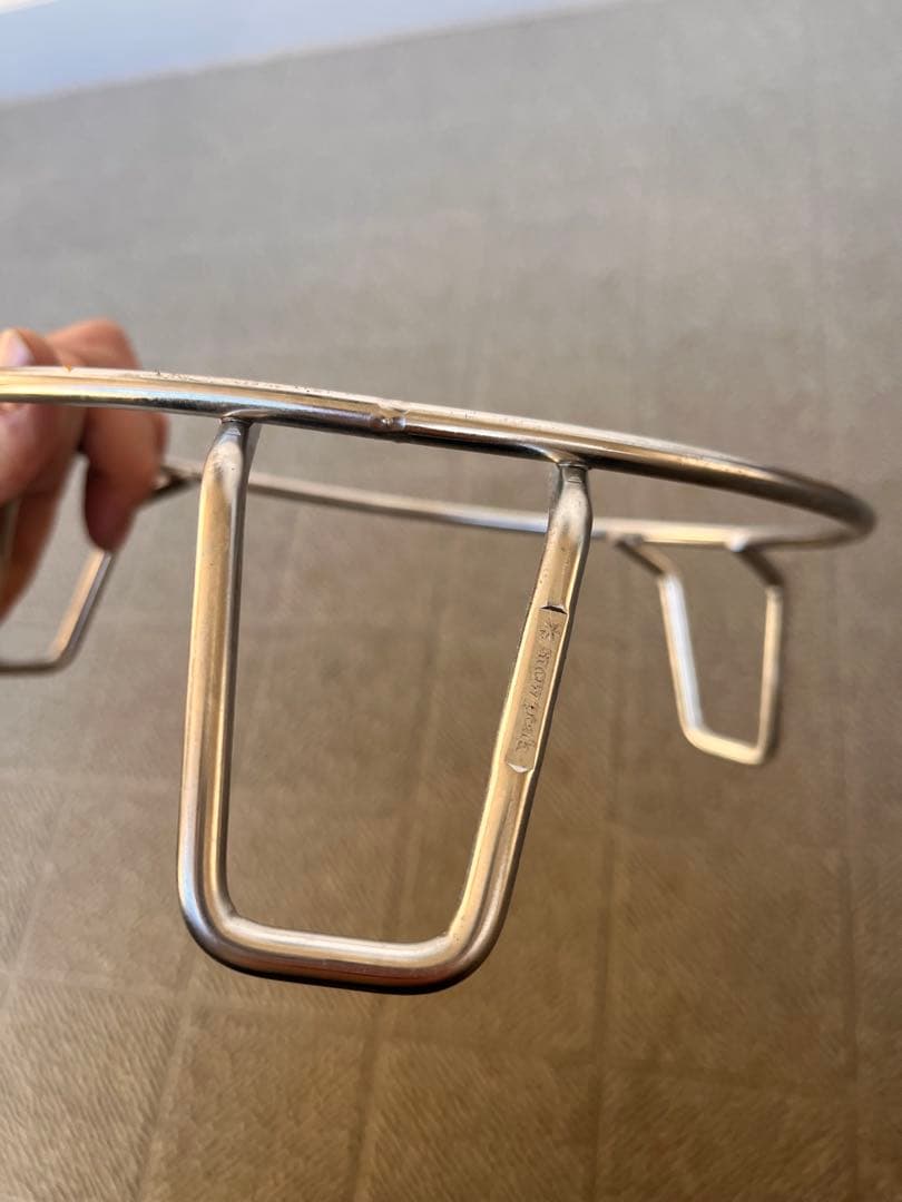 廃盤希少　スノーピーク和鉄ダッチオーブン28 収納ケース　チャコールスタンド付