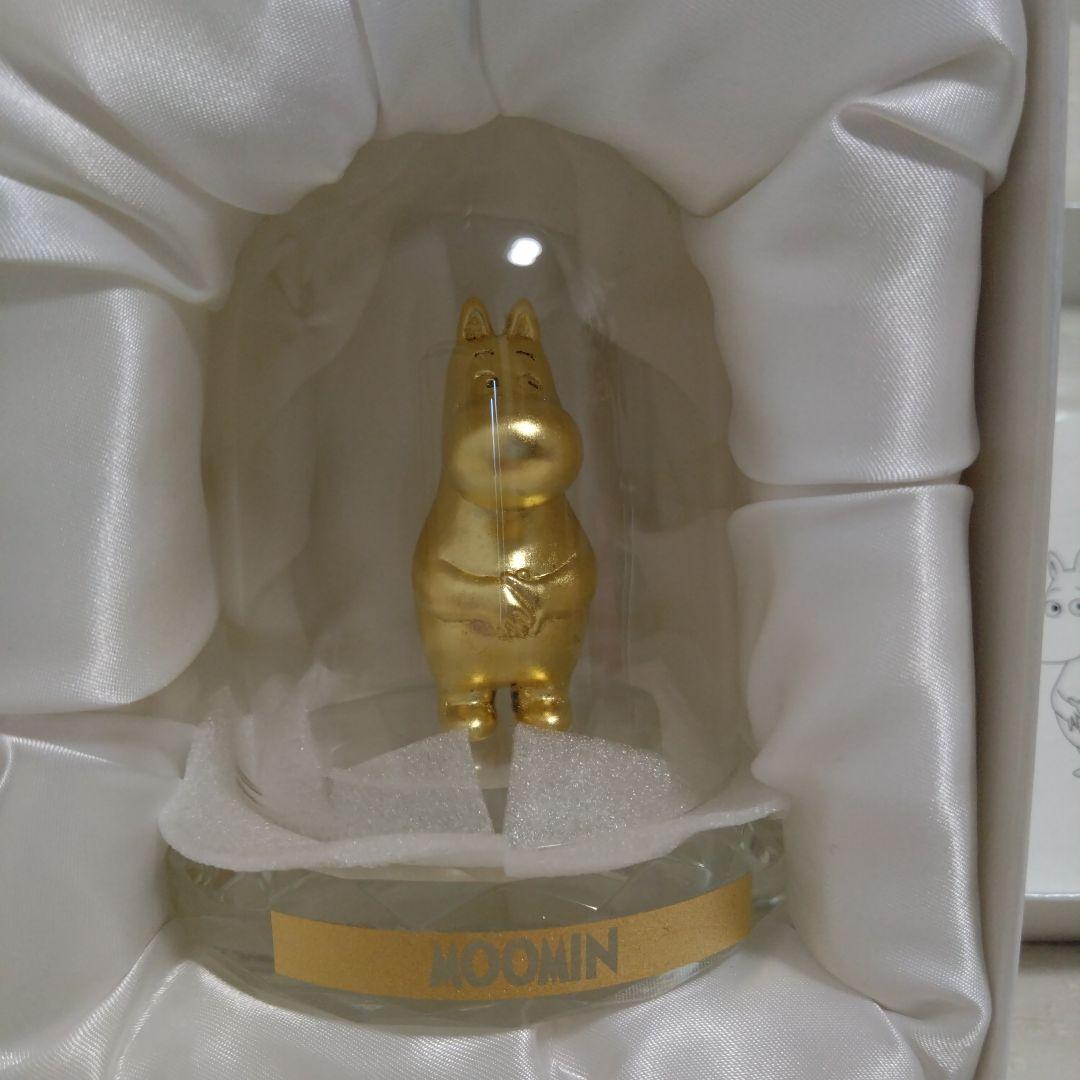 【新品未使用】金沢純金箔＆純銀製　ムーミン　置物