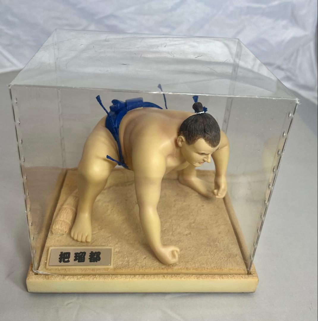 ［希少］大相撲　把瑠都 バルト フィギュア　ケース付き　力士