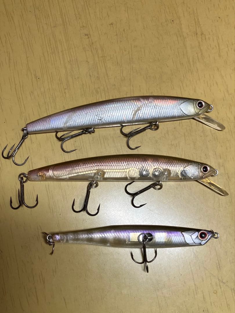 OSP阿修羅　ベントミノー　ジャークベイト　ルアー　セット　ワカサギパターン