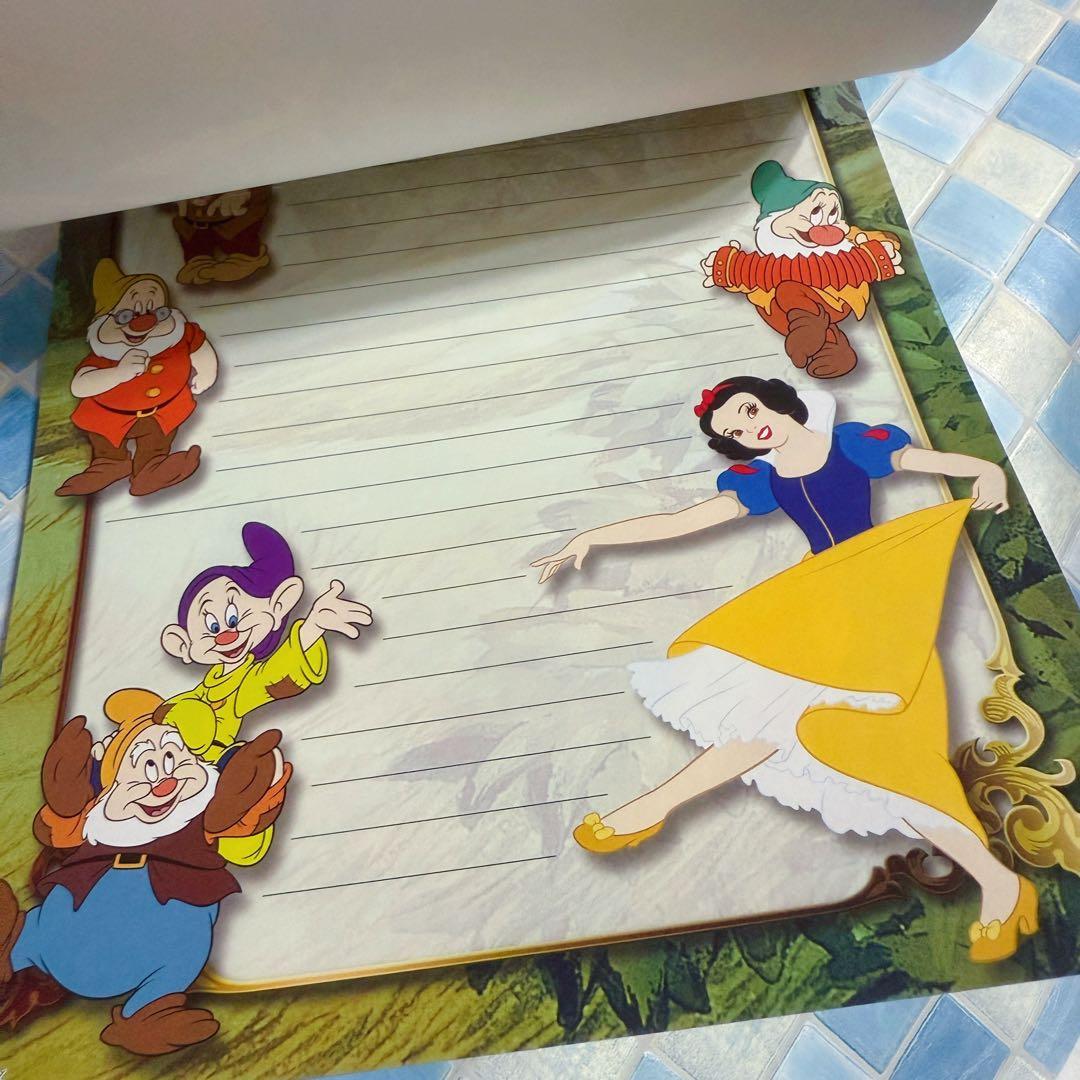 ディズニー　レトロ　ノート　メモ　付箋　レターセット　おまとめ売り
