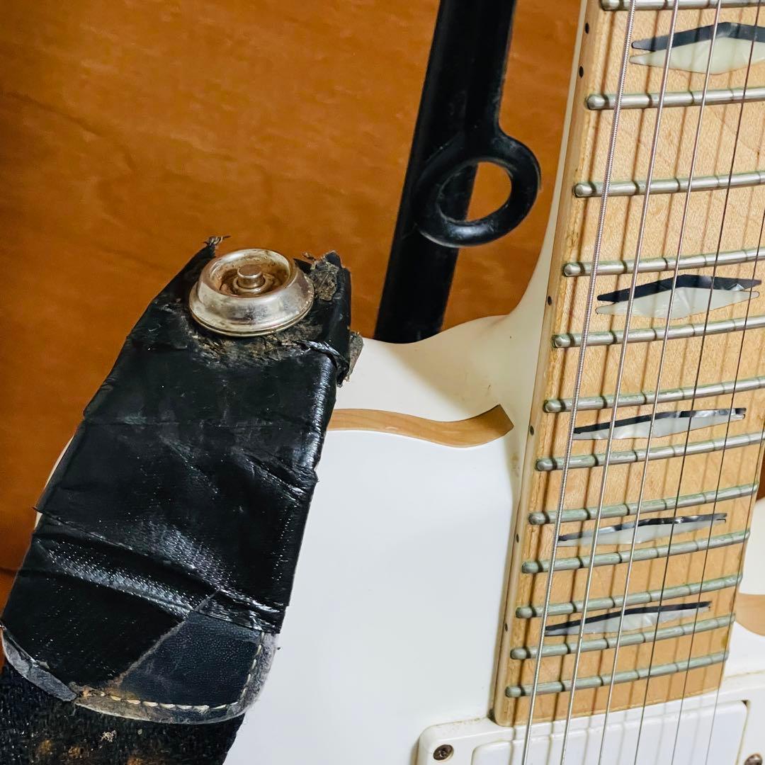 FGN フジゲン EFL-DE レスポール　マット　ホワイト　エレキギター