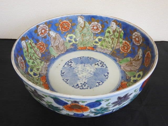 伊万里色絵鉢　M１４０１